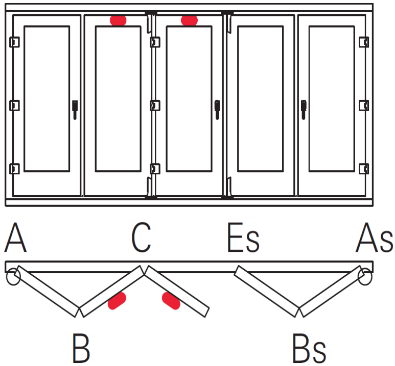 Folding Door Chablais European Windows And Doors