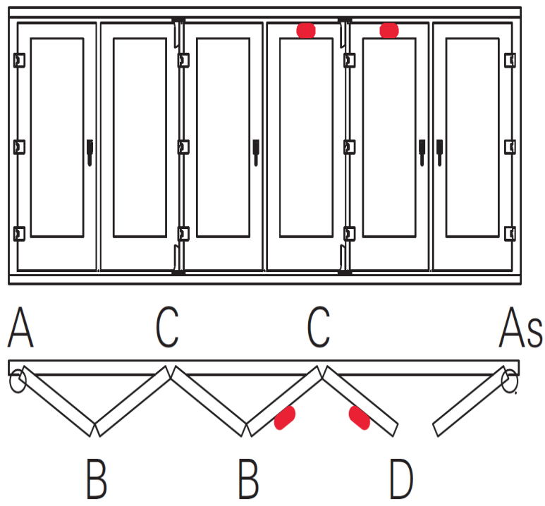 Folding Door Chablais European Windows And Doors